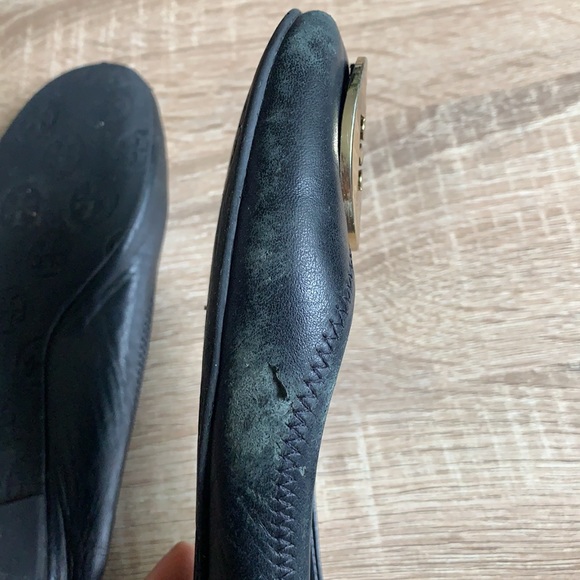 Tory Burch Black Shoes Flats - Picture 5 of 7